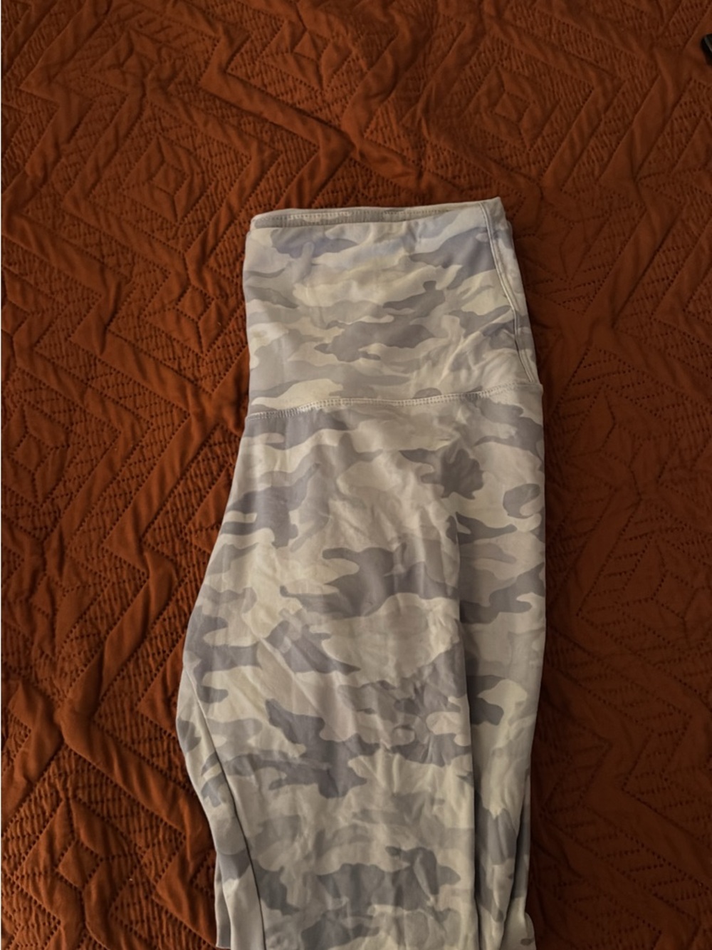 Light Gray Camo Women's leggings